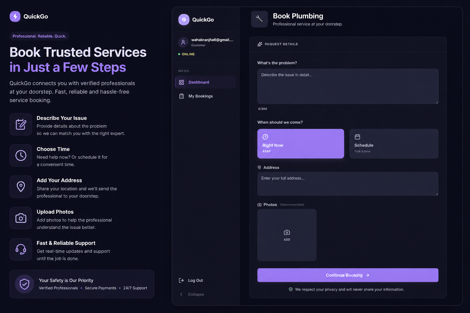 QuickGo screenshot 6