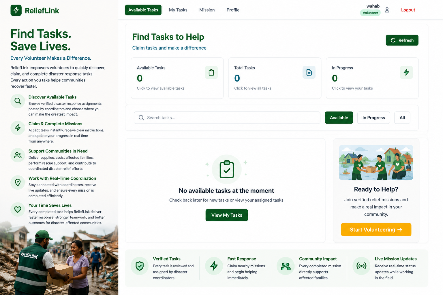 ReliefLink screenshot 7